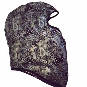 Bula Paisley Balaclava Face Mask Navy Blue Neck Gaiter Ski Snowboard